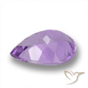 9,17 ctw natürlicher Purpurviolett Amethyst, Birnenform, VVS