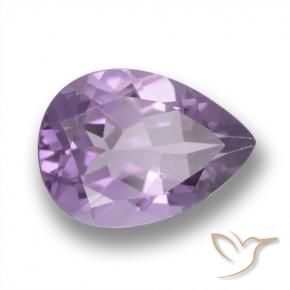 9,17 ctw natürlicher Tiefes Magenta Amethyst, Birnenform, VVS