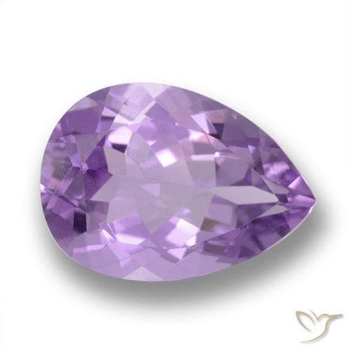 4.84ct Natürlicher tiefviolett Amethyst, Birnenform, VVS