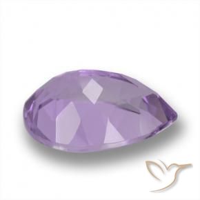 9,17 ctw natürlicher tiefviolett Amethyst, Birnenform, VVS