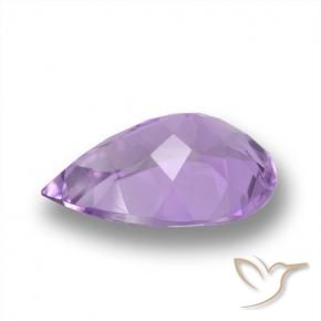 9,17 ctw natürlicher Mittelviolett Amethyst, Birnenform, VVS