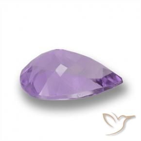 9,17 ctw natürlicher Mittelviolett Amethyst, Birnenform, VVS