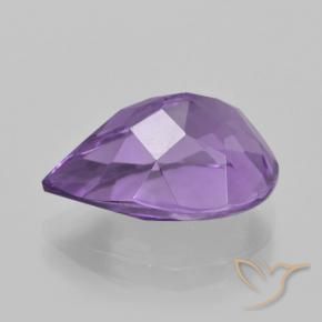 9,17 ctw natürlicher Lilaisch-violett Amethyst, Birnenform, VVS