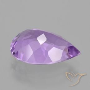 9,17 ctw natürlicher Mittelviolett Amethyst, Birnenform, VVS-VS