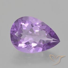 9,17 ctw natürlicher Mittelviolett Amethyst, Birnenform, VS