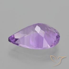 9,17 ctw natürlicher Mittelviolett Amethyst, Birnenform, VS