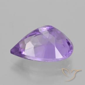 9,17 ctw natürlicher Mittelviolett Amethyst, Birnenform, VVS