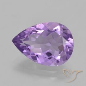 9,17 ctw natürlicher Mittelviolett Amethyst, Birnenform, VVS