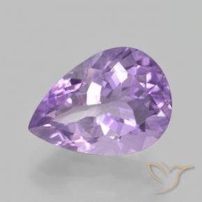 9,17 ctw natürlicher Mittelviolett Amethyst, Birnenform, VVS