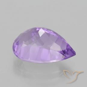 9,17 ctw natürlicher Rosaig-violett Amethyst, Birnenform, VVS
