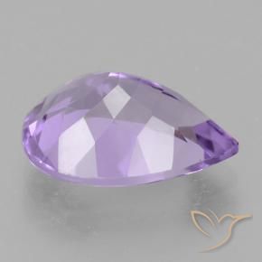 9,17 ctw natürlicher Mittelviolett Amethyst, Birnenform, VVS