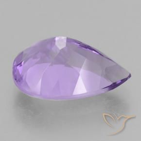9,17 ctw natürlicher Mittelviolett Amethyst, Birnenform, VVS