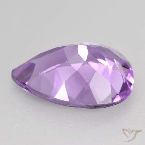9,17 ctw natürlicher Tiefviolettes Violett Amethyst, Birnenform, VVS