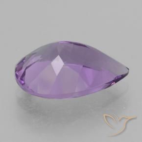 9,17 ctw natürlicher Mittelviolett Amethyst, Birnenform, VVS