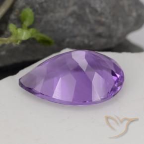 9,17 ctw natürlicher Mittelviolett Amethyst, Birnenform, VVS