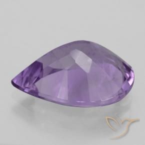 9,17 ctw natürlicher Aubergine Veilchen Amethyst, Birnenform, VVS