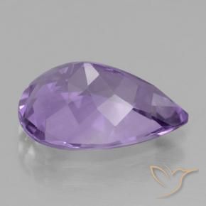 9,17 ctw natürlicher tiefviolett Amethyst, Birnenform, VVS