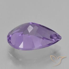 9,17 ctw natürlicher Mittelviolett Amethyst, Birnenform, VVS