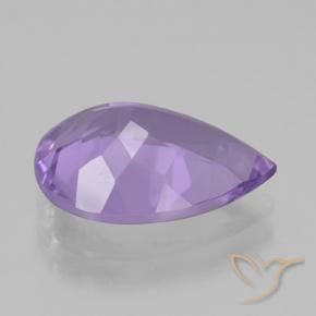 9,17 ctw natürlicher Mittelviolett Amethyst, Birnenform, VVS