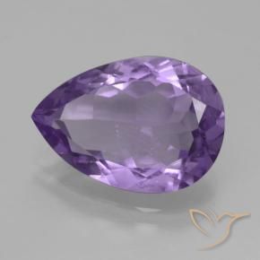 9,17 ctw natürlicher Aubergine Veilchen Amethyst, Birnenform, VVS
