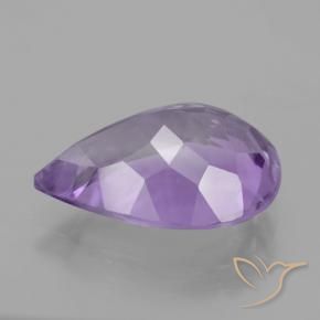 9,17 ctw natürlicher Mittelviolett Amethyst, Birnenform, VVS
