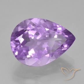 9,17 ctw natürlicher Mittelviolett Amethyst, Birnenform, VVS-VS