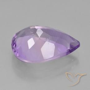 9,17 ctw natürlicher Mittelviolett Amethyst, Birnenform, VVS-VS
