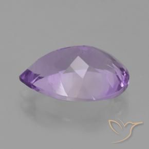 9,17 ctw natürlicher Mittelviolett Amethyst, Birnenform, VS