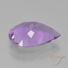 9,17 ctw natürlicher Mittelviolett Amethyst, Birnenform, VVS-VS