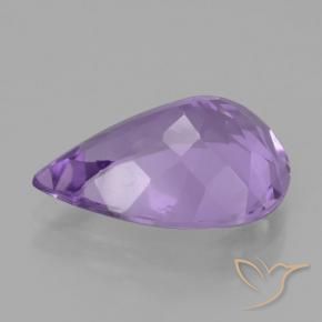 9,17 ctw natürlicher tiefviolett Amethyst, Birnenform, VS
