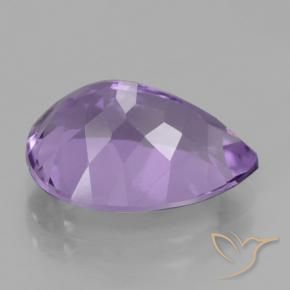 9,17 ctw natürlicher tiefviolett Amethyst, Birnenform, VS