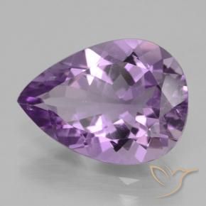 9,17 ctw natürlicher Iris Violett Amethyst, Birnenform, VVS-VS