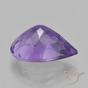 9,17 ctw natürlicher Mittelviolett Amethyst, Birnenform, VVS-VS