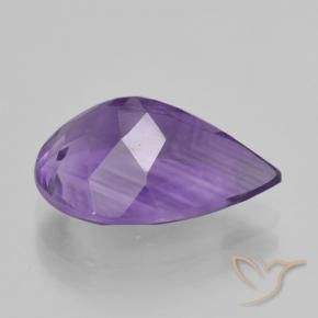 9,17 ctw natürlicher Mittelviolett Amethyst, Birnenform, VS