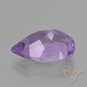 9,17 ctw natürlicher Mittelviolett Amethyst, Birnenform, VVS-VS