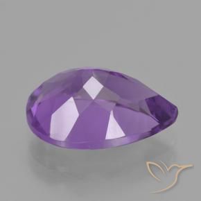 9,17 ctw natürlicher Lebhaftes Violett Amethyst, Birnenform, VVS