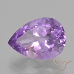 9,17 ctw natürlicher Tiefviolettes Violett Amethyst, Birnenform, VS