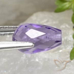 9,17 ctw natürlicher hellviolett Amethyst, Briolette, VVS-VS