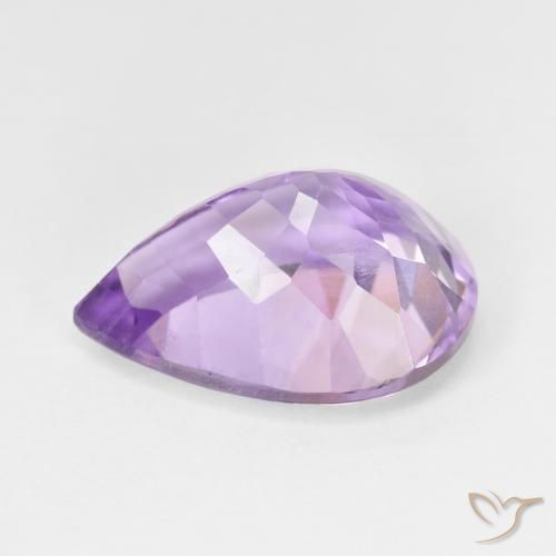 9,17 ctw natürlicher Tiefes Irisviolett Amethyst, Birnenform, VS