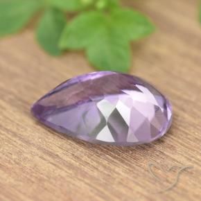 9,17 ctw natürlicher Mittelviolett Amethyst, Birnenform, VS