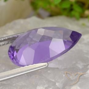 9,17 ctw natürlicher Rosaig-violett Amethyst, Birnenform, VS