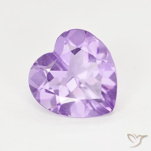 2.85ct Natürlicher tiefviolett Amethyst, Herz, VS