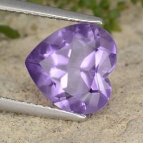 9,17 ctw natürlicher Mittelviolett Amethyst, Herz, VS