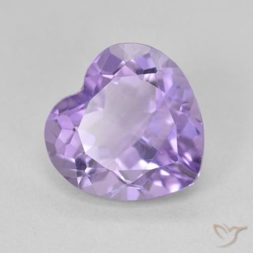 3.03ct Natürlicher Mittelviolett Amethyst, Herz, VS