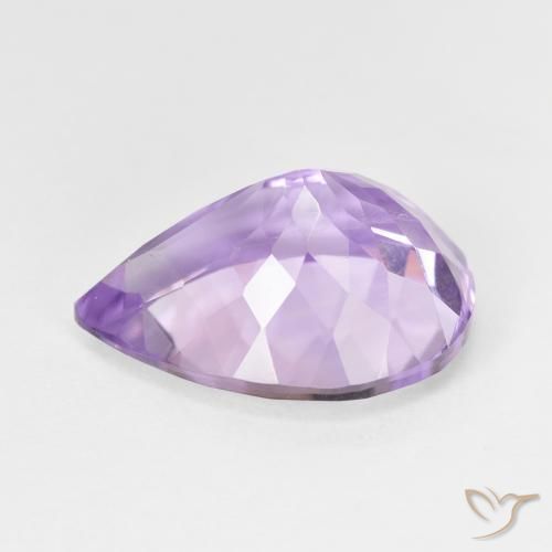 9,17 ctw natürlicher Mittelviolett Amethyst, Birnenform, VS