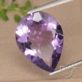 9,17 ctw natürlicher Mittel Violett-Rosa Amethyst, Birnenform, VS