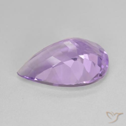 9,17 ctw natürlicher Mittelviolett Amethyst, Birnenform, VVS-VS