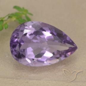 9,17 ctw natürlicher Mittelviolett Amethyst, Birnenform, VVS-VS