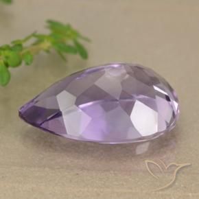 9,17 ctw natürlicher Mittelviolett Amethyst, Birnenform, VVS-VS