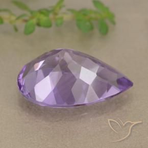 9,17 ctw natürlicher Mittelviolett Amethyst, Birnenform, VVS-VS